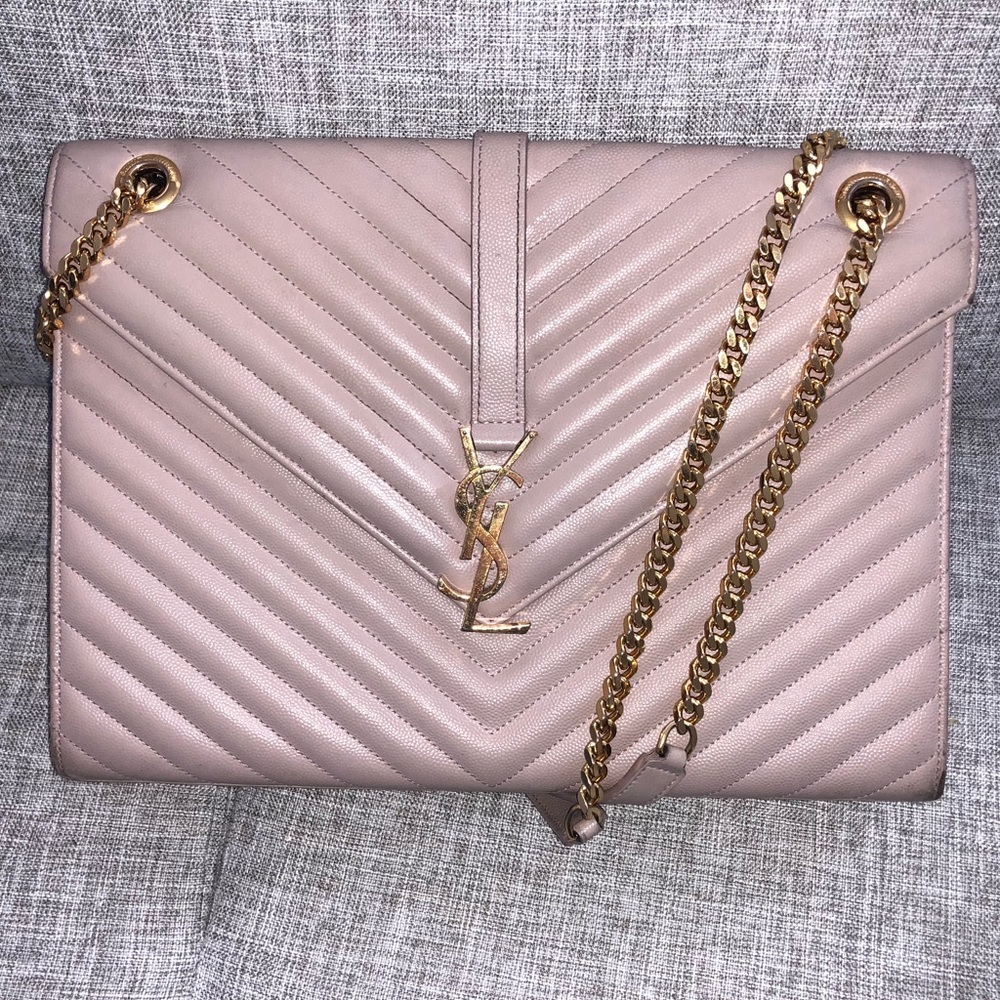 Saint Laurent large envelope bag
